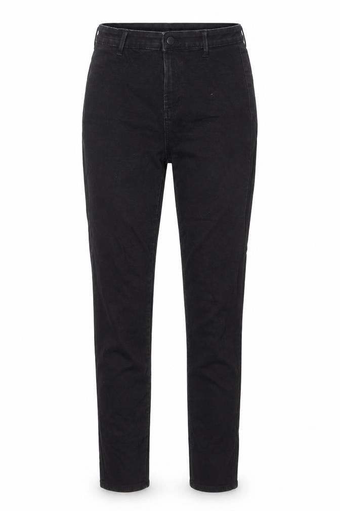 Denim & Co. Womens Black Cotton Skinny Jeans Size 10 L29 in Regular Zip