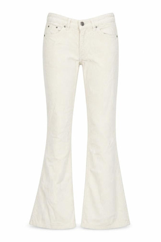 Urban Outfitters Womens Beige Cotton Trousers Size 24 in L34 in Regular Zip