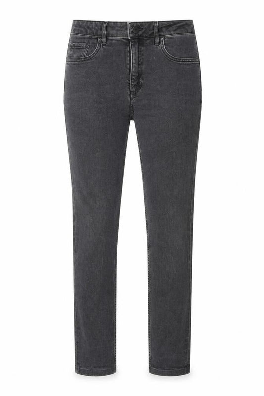 & Other Stories Womens Grey Cotton Skinny Jeans Size 26 in L26 in Regular Zip