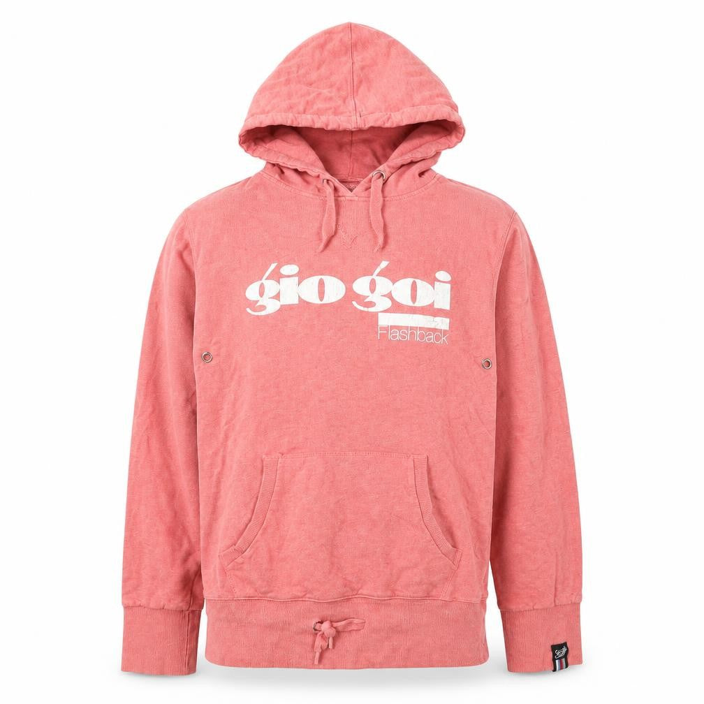 Gio-Goi Womens Pink Cotton Pullover Hoodie Size S Pullover - Logo, 83, Butterfly