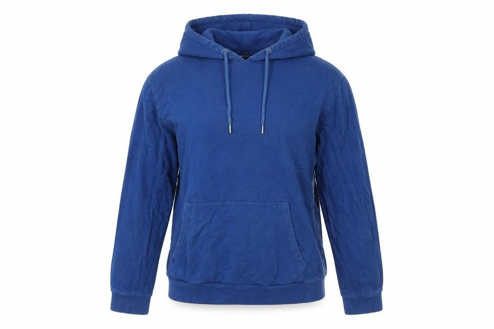 ASOS Womens Blue Cotton Pullover Hoodie Size M Pullover
