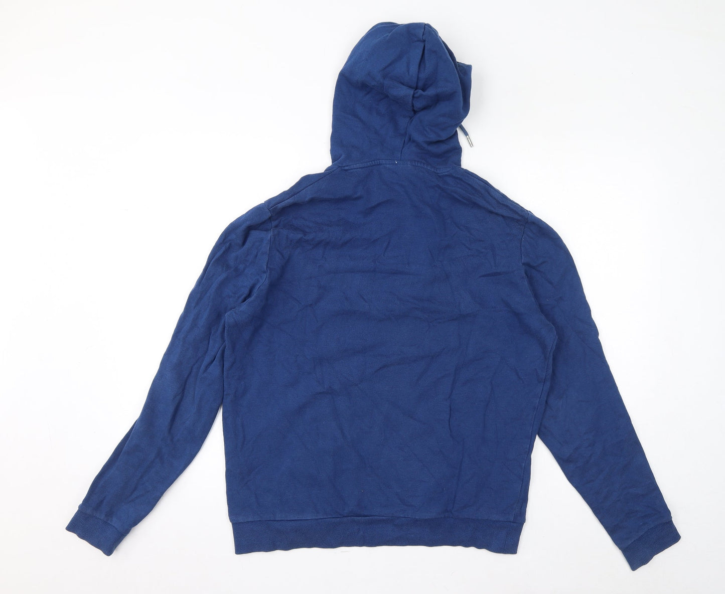 ASOS Womens Blue Cotton Pullover Hoodie Size M Pullover