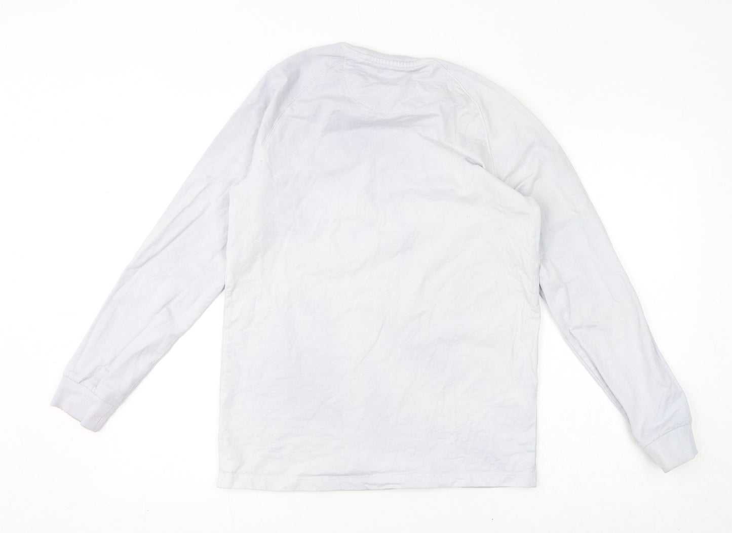 Richman Womens Grey Cotton Pullover Sweatshirt Size M Pullover