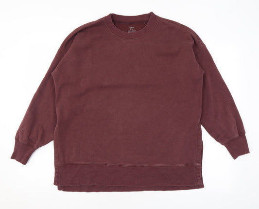 Aerie Mens Purple Polyester Pullover Sweatshirt Size XS