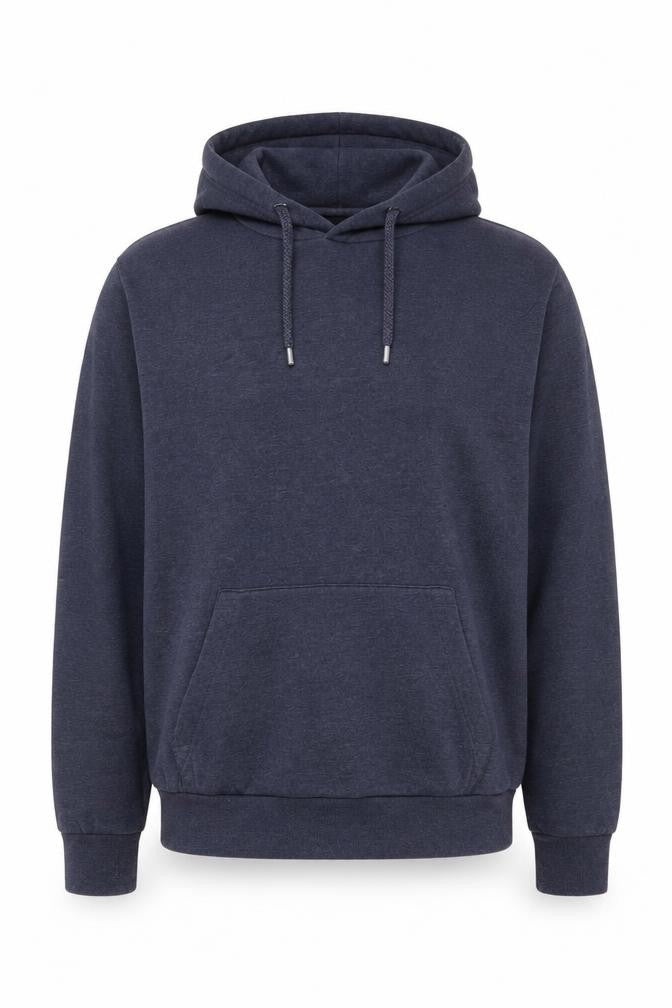 Divided by H&M Mens Blue Cotton Pullover Hoodie Size XS