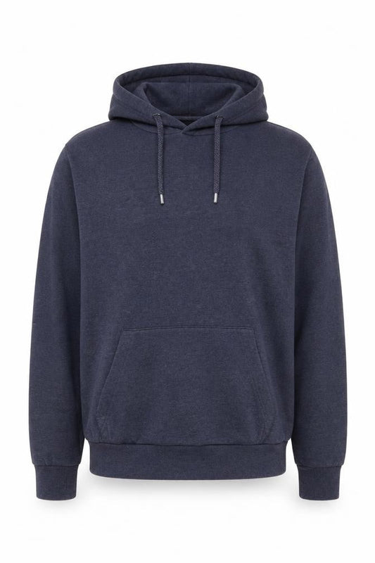 Divided by H&M Mens Blue Cotton Pullover Hoodie Size XS