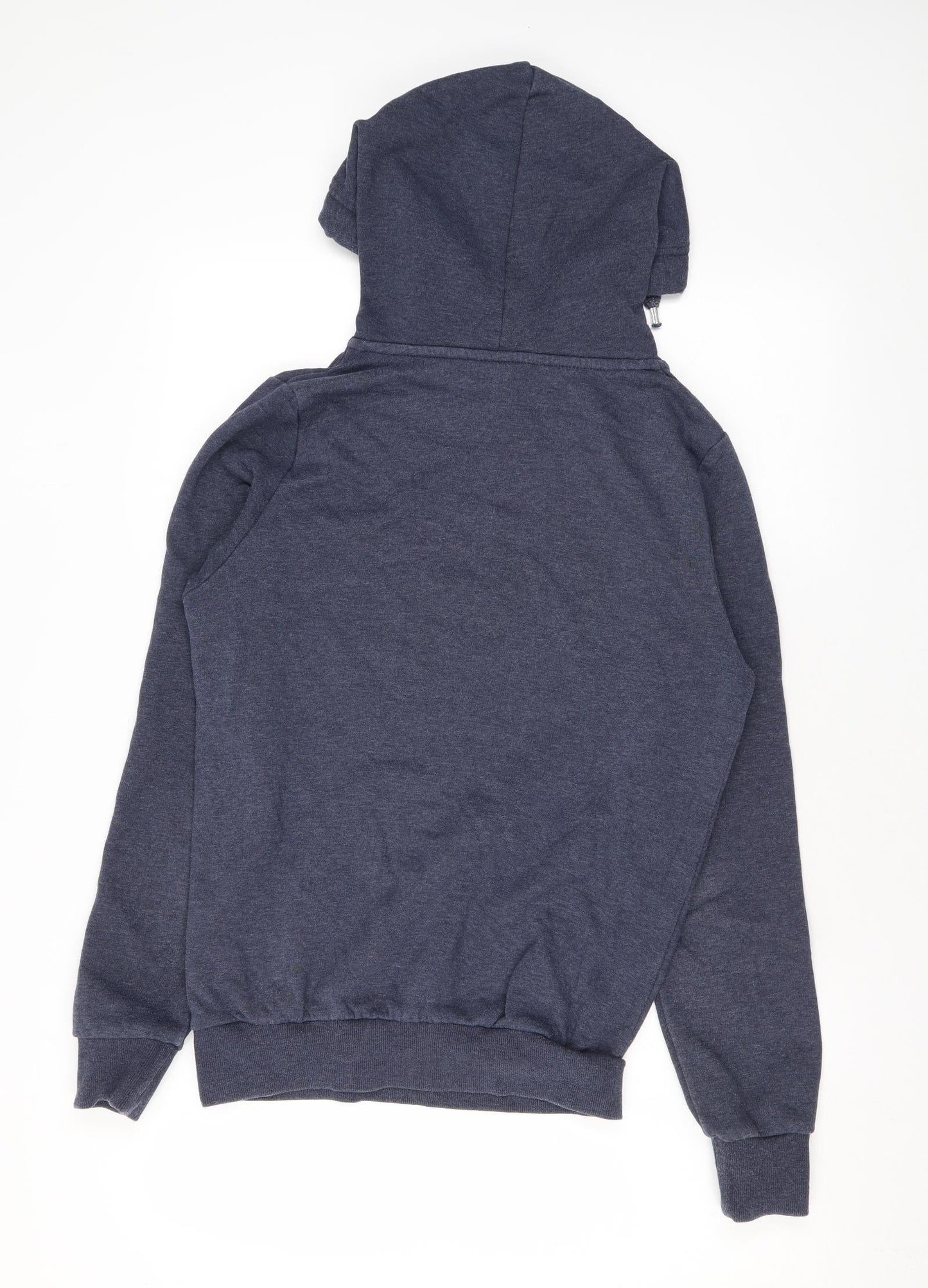Divided by H&M Mens Blue Cotton Pullover Hoodie Size XS
