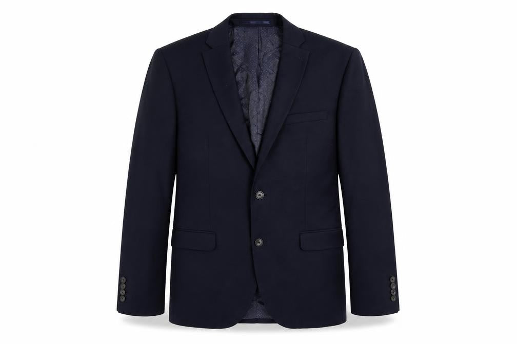 NEXT Mens Blue Wool Jacket Suit Jacket Size 42 Regular