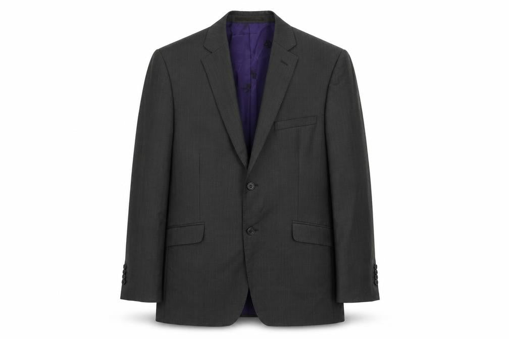 Paul Costelloe Mens Grey Wool Jacket Suit Jacket Size 40 Regular