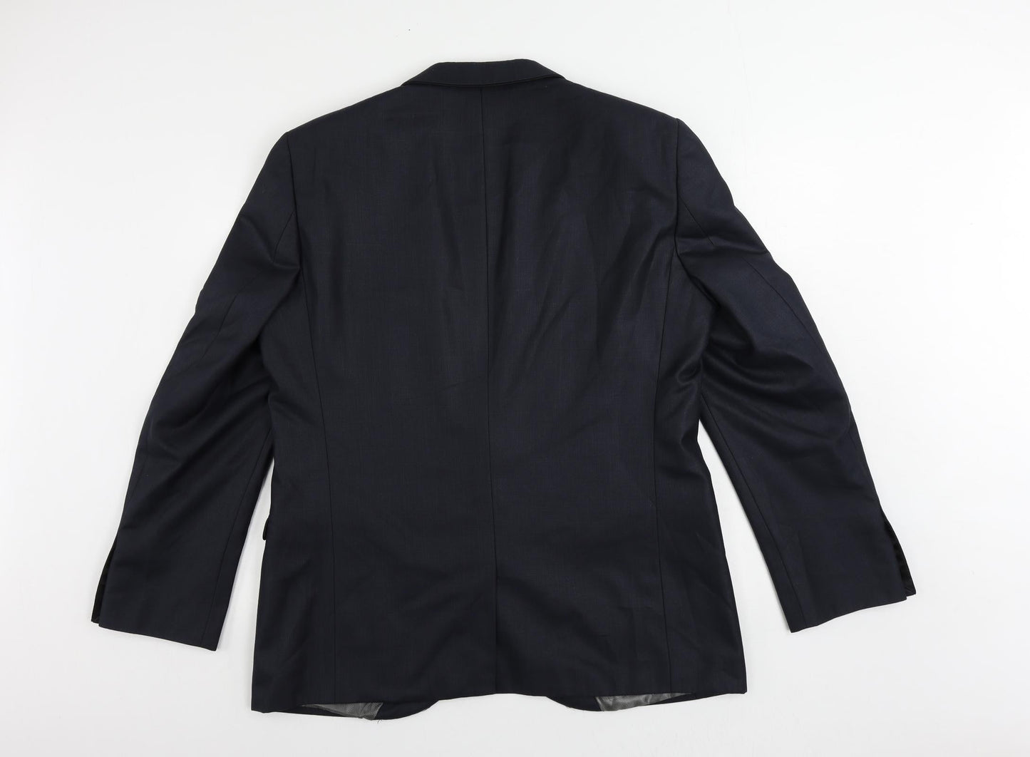 NEXT Mens Blue Polyester Jacket Suit Jacket Size 44 Regular