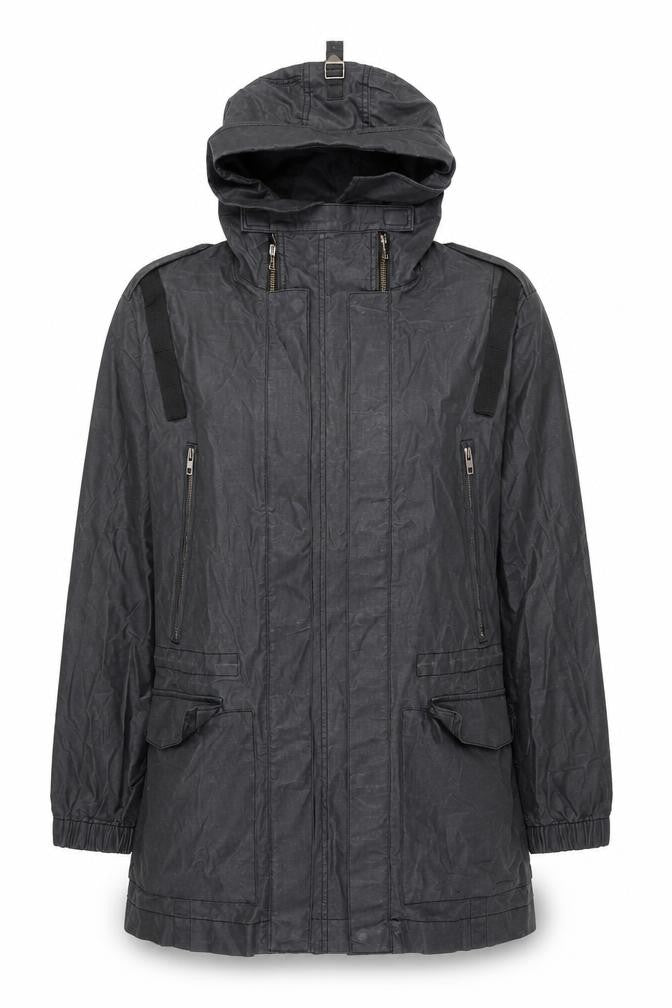 French Connection Womens Black Jacket Coat Size M Zip