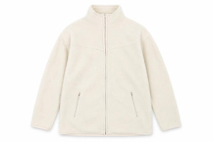 EWM Womens Beige Jacket Size 14 Zip