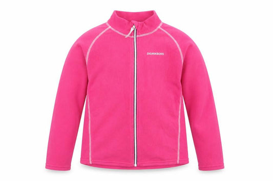 Didriksons Girls Pink Jacket Size 10 Years Zip