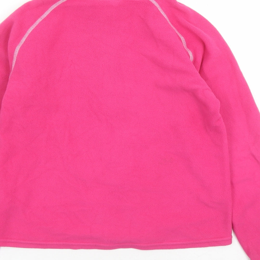 Didriksons Girls Pink Jacket Size 10 Years Zip