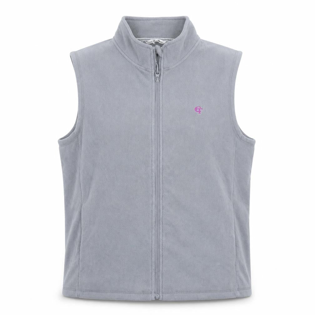 Cotton Traders Mens Grey Jacket Waistcoat Size L Zip - Pockets