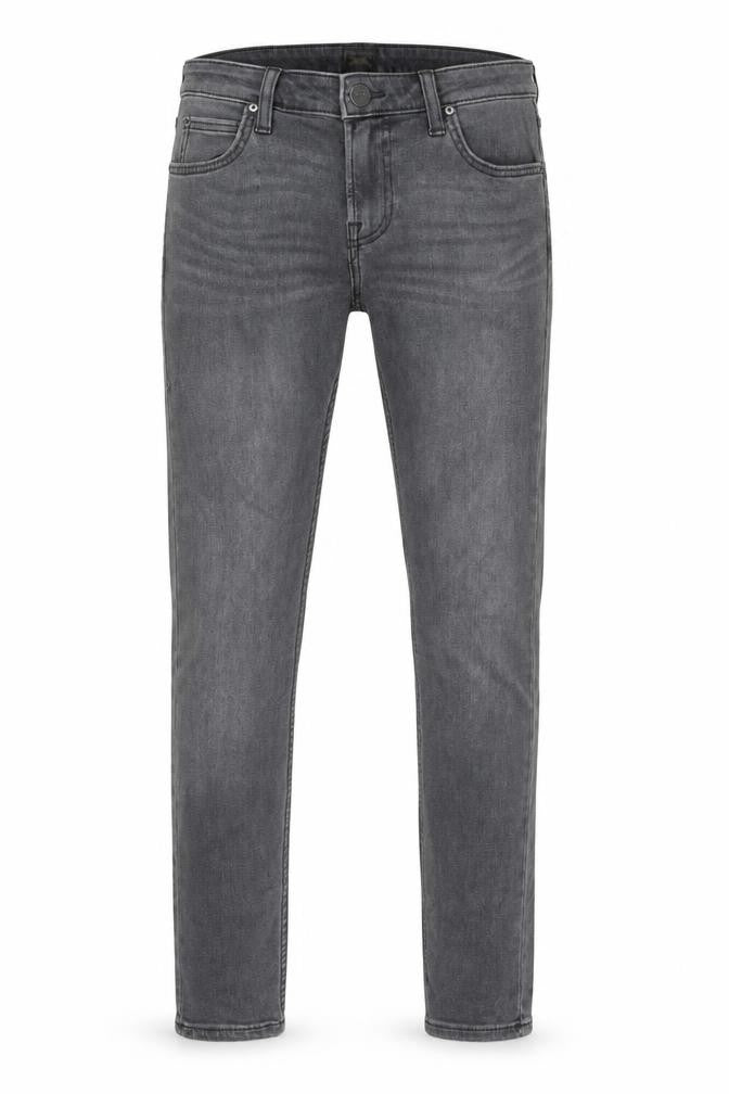 Lee Mens Grey Cotton Skinny Jeans Size 28 in L28 in Regular Zip