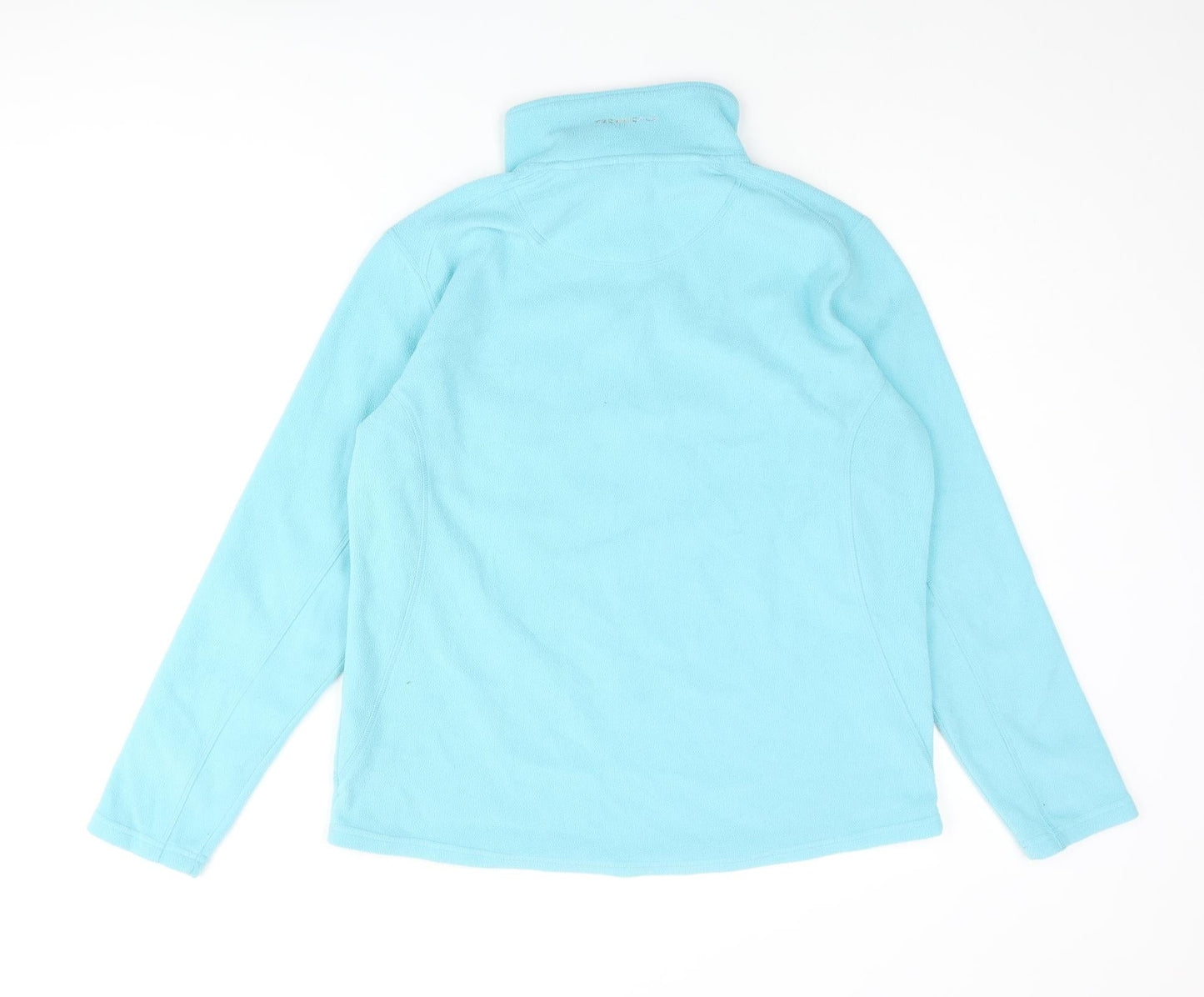 Technicals Womens Blue Polyester Pullover Sweatshirt Size 16 Zip