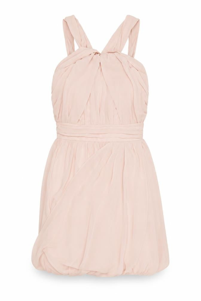 ASOS Womens Pink Polyester Mini Size 8 Halter Zip