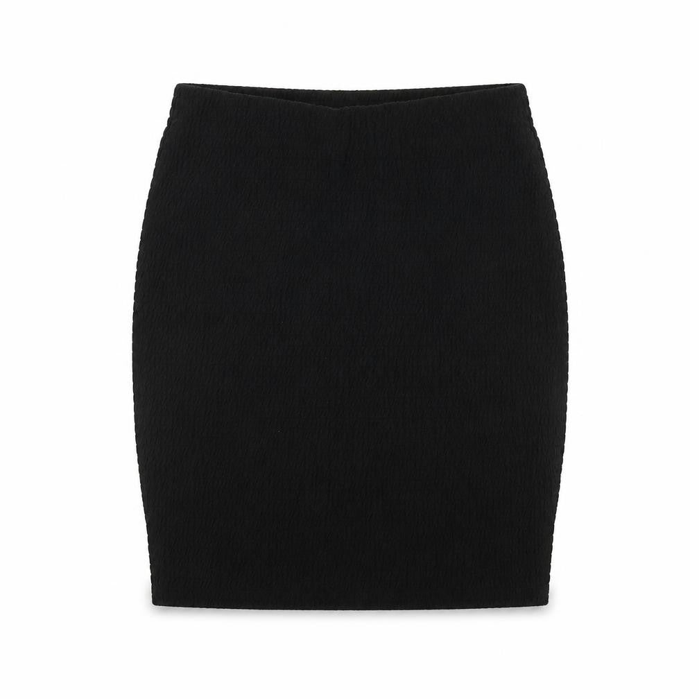 Marks & Spencer Womens Black Polyester Bandage Skirt Size 8