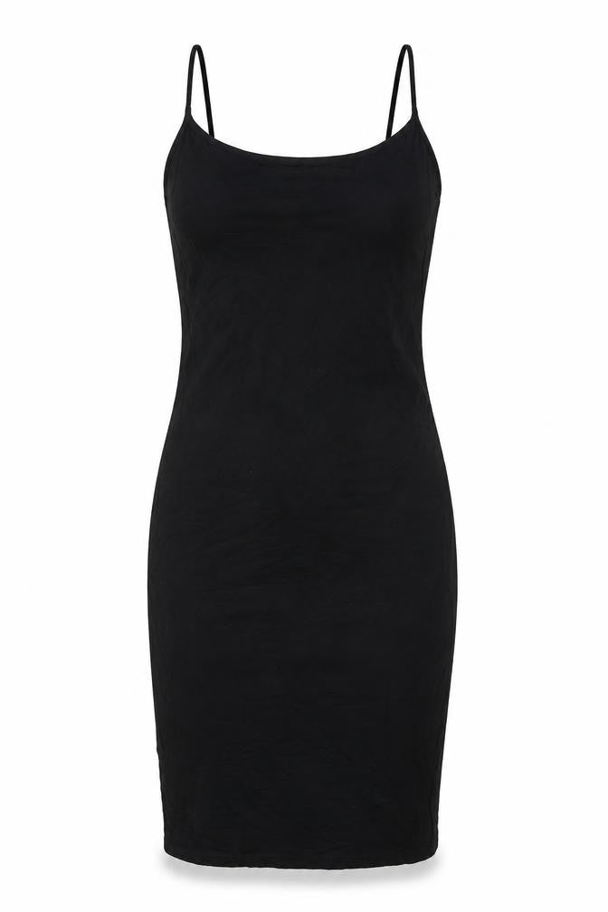 H&M Womens Black Viscose Bodycon Size XS Scoop Neck Pullover