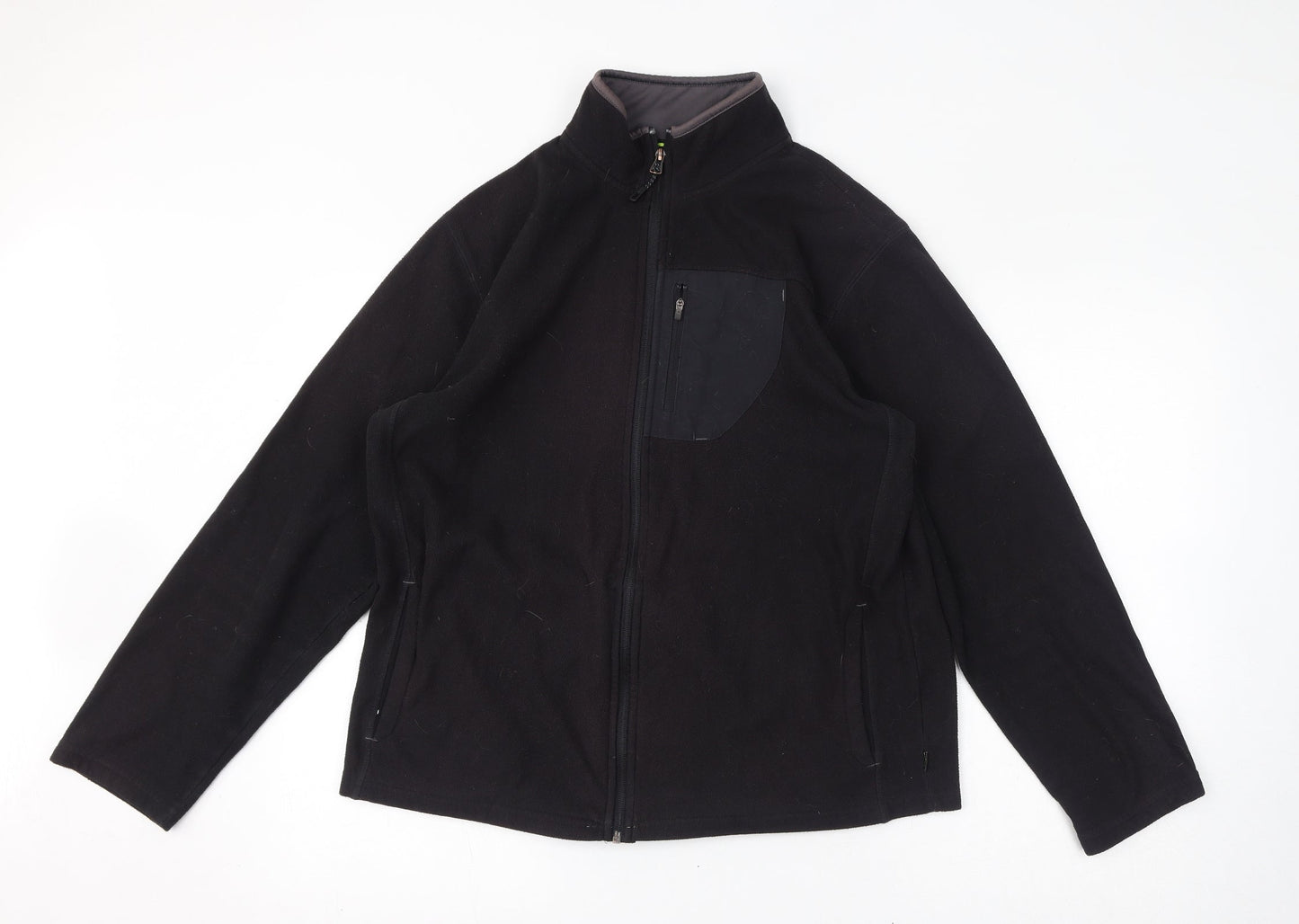 Marks and Spencer Womens Black Jacket Size M Zip