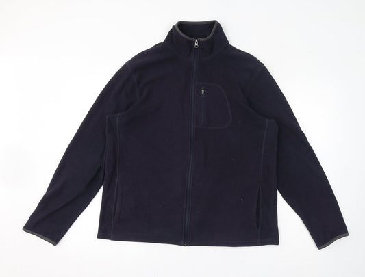 Marks and Spencer Mens Blue Jacket Size M Zip