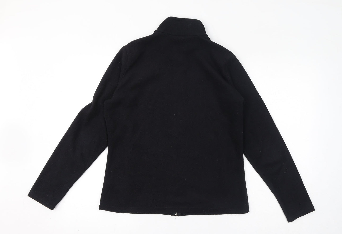 Marks and Spencer Womens Black Jacket Size 14 Zip