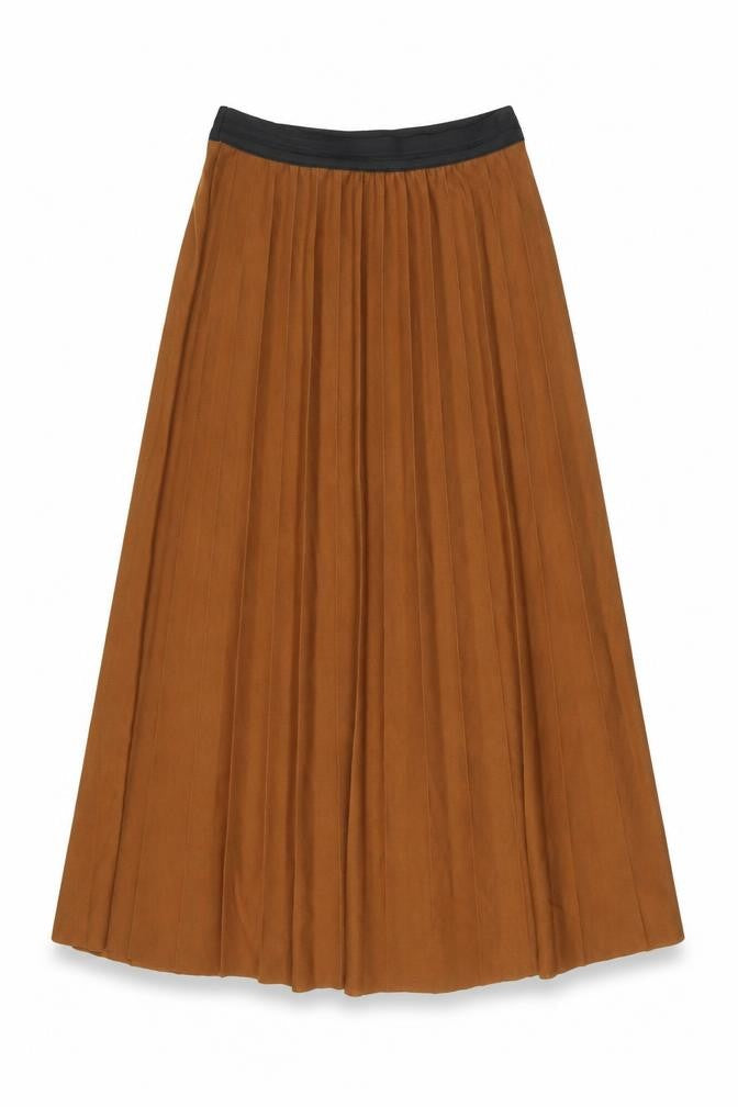 Goose Island Womens Brown Polyester Swing Skirt Size 8