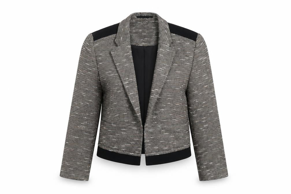 Marks & Spencer Womens Gold Jacket Blazer Size 10 Hook & Eye