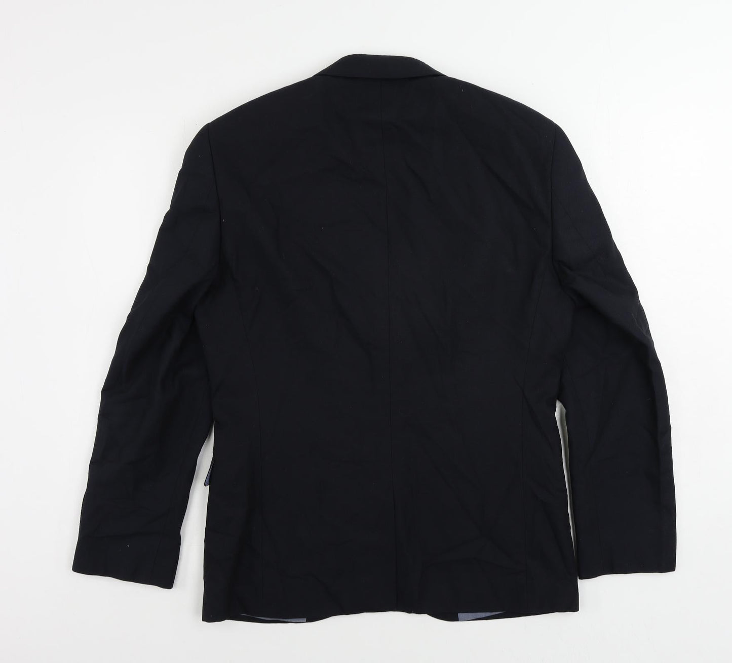 NEXT Mens Blue Cotton Jacket Suit Jacket Size 38 Regular