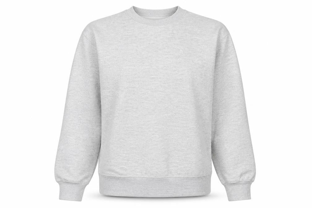 PrettyLittleThing Women's Grey Crew Neck Sweatshirt S