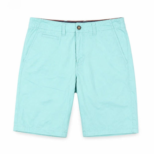 Johnnie Womens b Blue Chino Shorts, M, Cotton, Casual