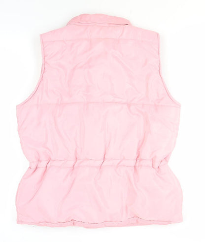 Rising Women's Pink Waistcoat XS - Buttoned & Collared