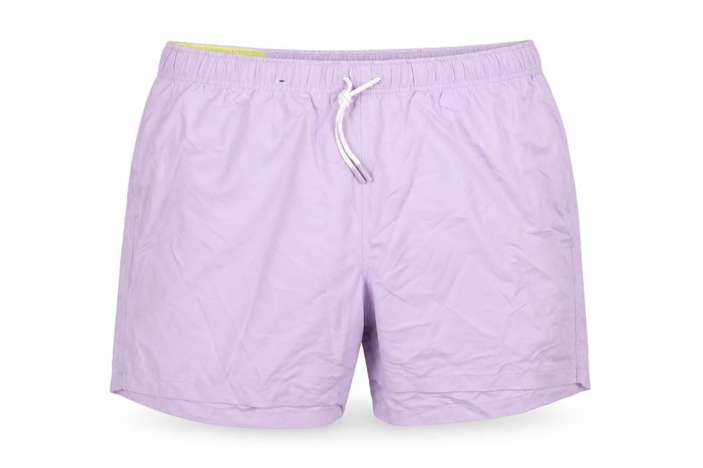 Marks & Spencer Mens Purple Polyester Bermuda Shorts Size 3XL L6 in Regular Drawstring