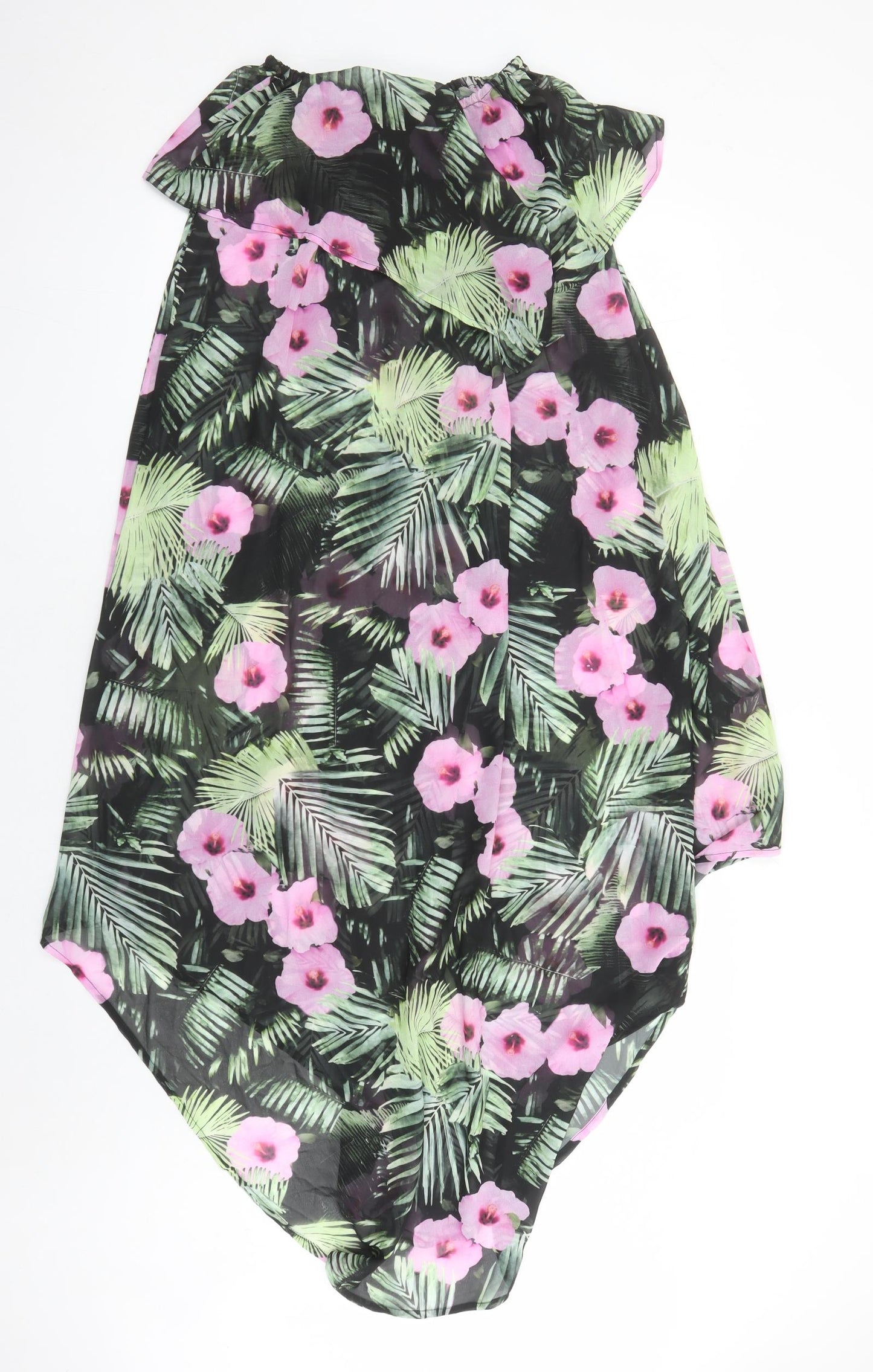 ASOS Womens Green Flecked Polyester Cover Up Size 10