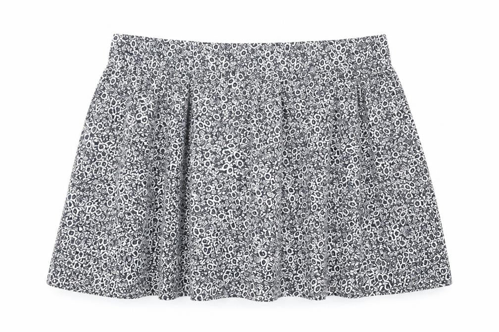 Marks & Spencer Womens Blue Floral Cotton Flare Skirt Size 20