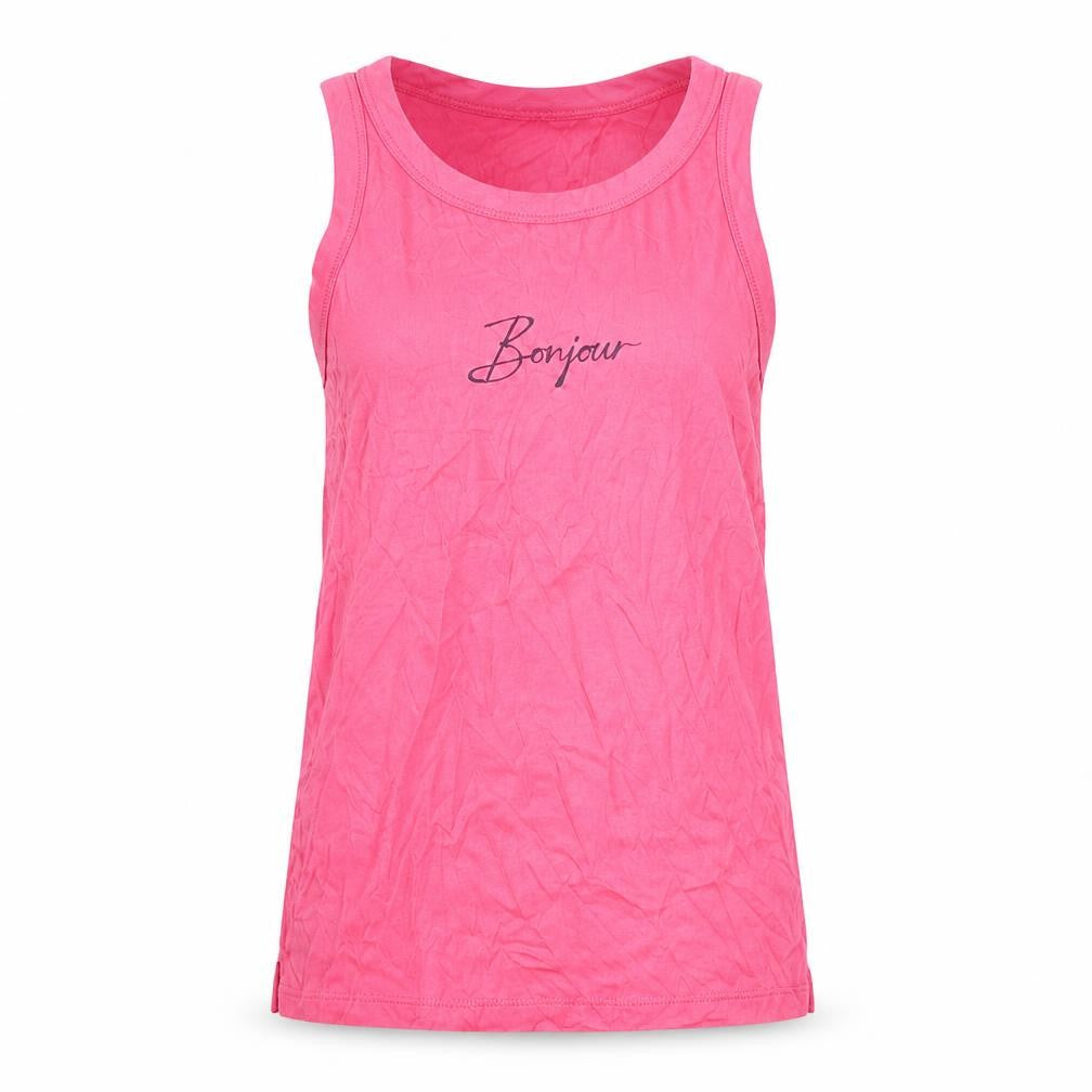 Marks & Spencer Womens Pink Solid Cotton Top Pyjama Top Size XS - Bonjour