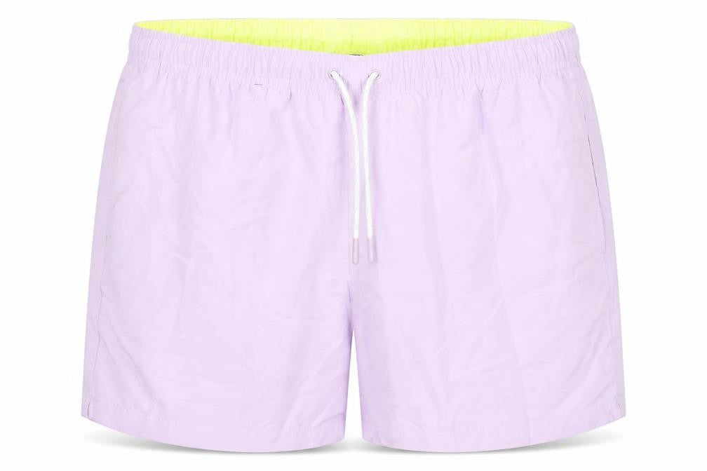 Marks & Spencer Mens Purple Polyester Bermuda Shorts Size 3XL L6 in Regular Drawstring - sw