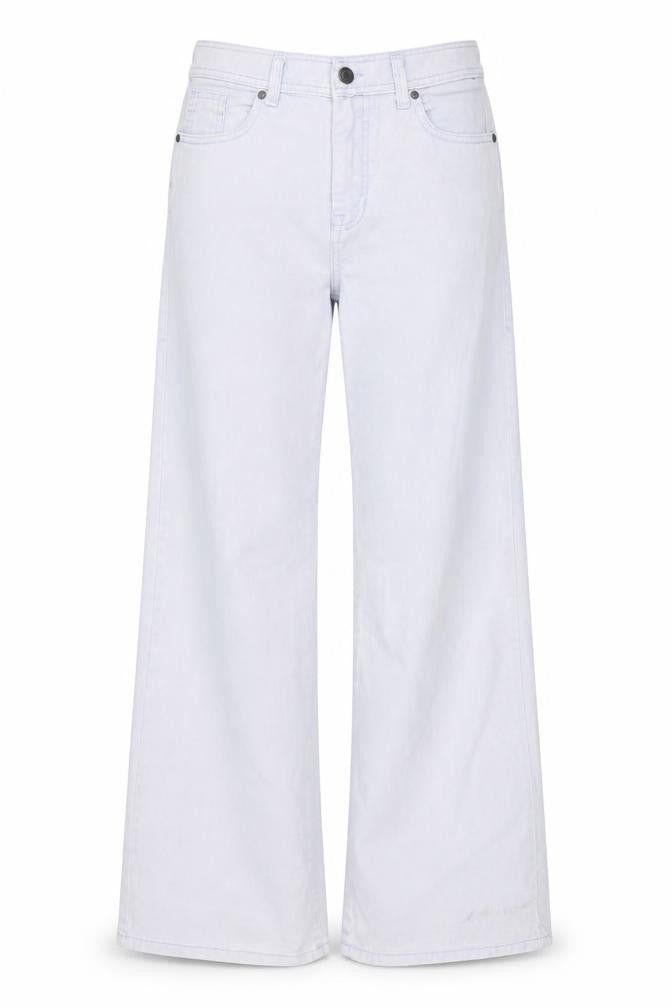 Urban Outfitters Womens Ivory Geometric Cotton Flared Jeans Size 28 L29 in Regular Zip