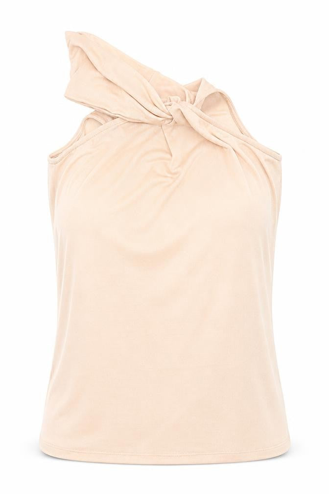 River Island Womens Orange Polyester Basic Tank Size M Off the Shoulder