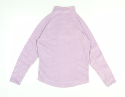 Quechua Women's Purple Fleece Jacket - Size S