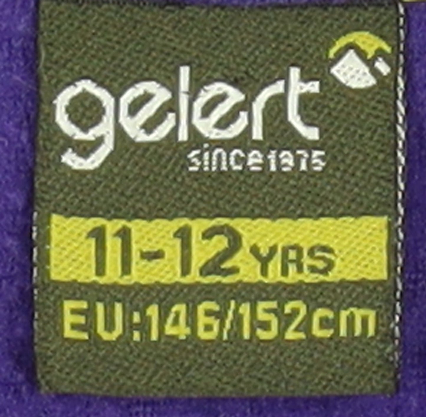 Gelert Girls Purple Fleece Jacket, Age 11-12, Mid-Length