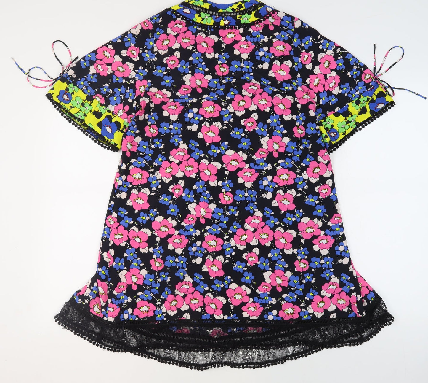 Topshop Women's Multicoloured Tunic Blouse Size 10
