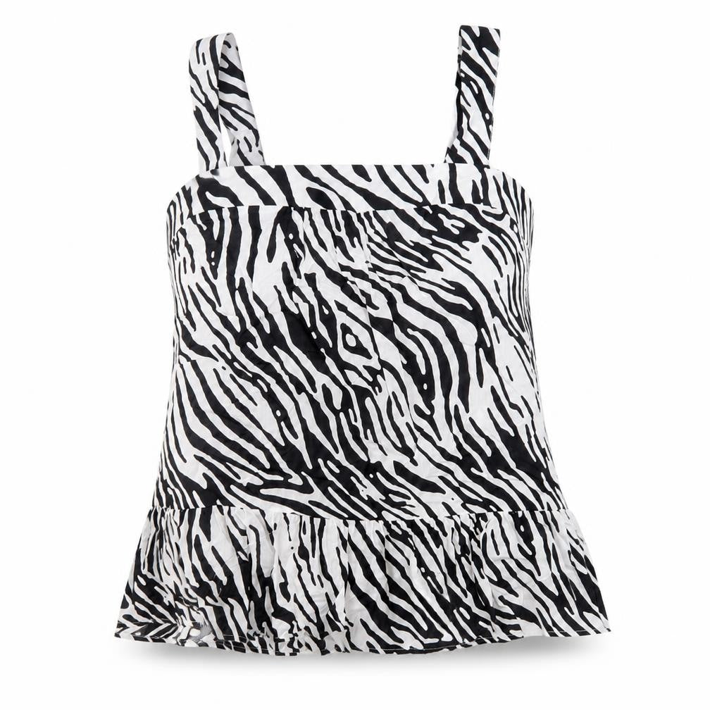 Marks & Spencer Women's Black Animal Print Tank Top