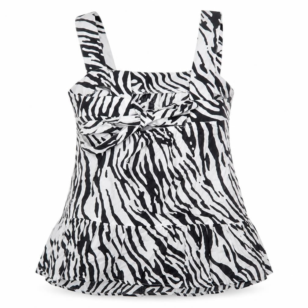 Marks & Spencer Women's Zebra Blouse, Size 6, Cotton