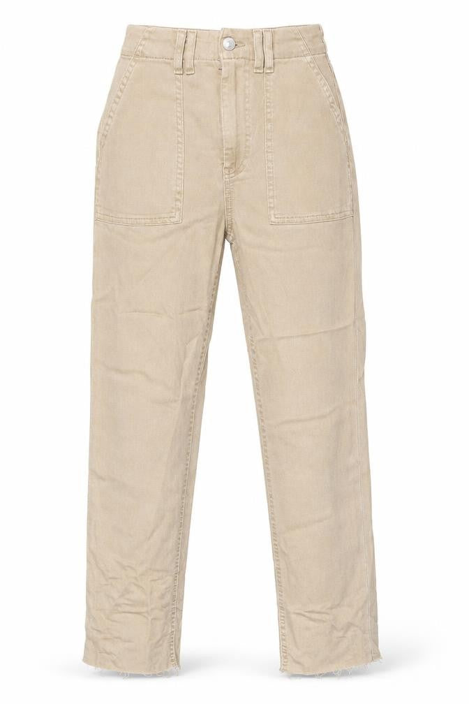 Marks & Spencer Beige Straight Jeans, Size 8