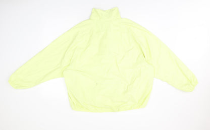 Marks & Spencer Womens Yellow Jacket Size 16 Zip