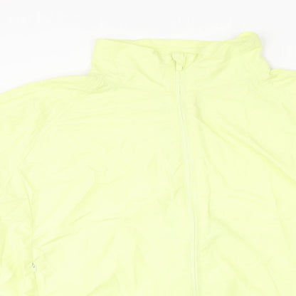 Marks & Spencer Womens Yellow Jacket Size 16 Zip