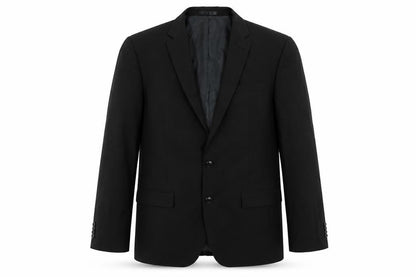 Greenwoods Mens Black Polyester Jacket Suit Jacket Size 42 Regular
