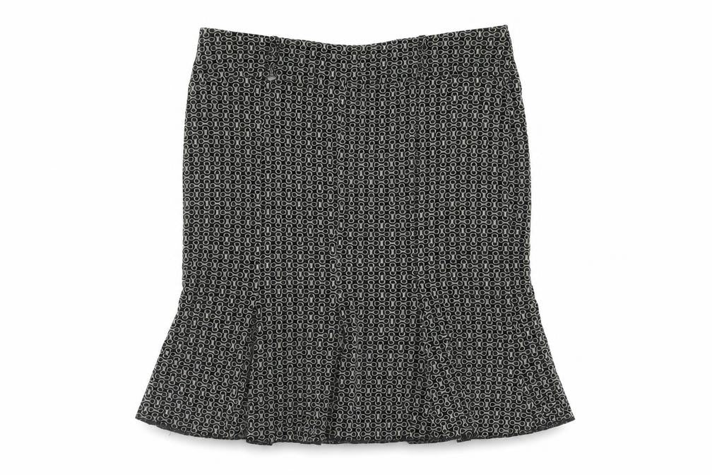 River Island Womens Multicoloured Geometric Polyester Trumpet Skirt Size 30 in